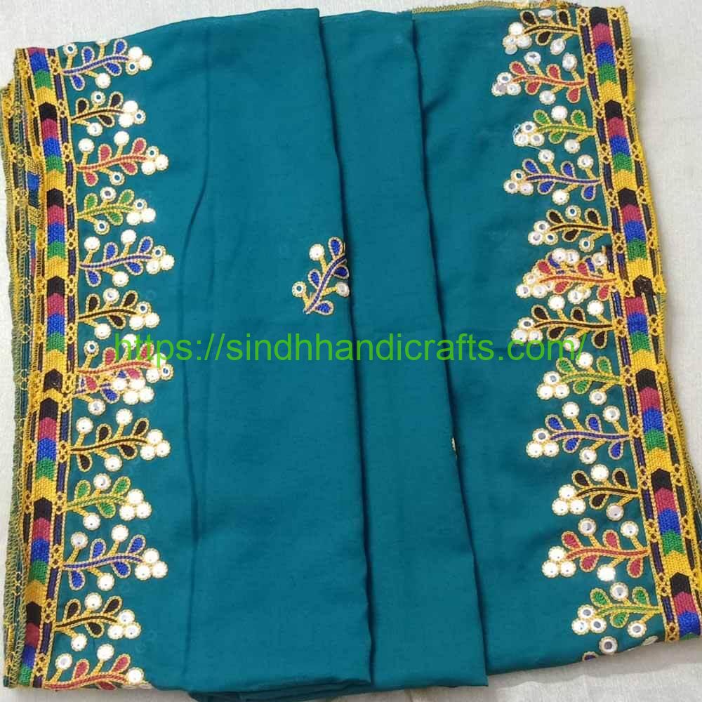 Aari work Dupatta 2b Beautiful Aari Work Dupatta