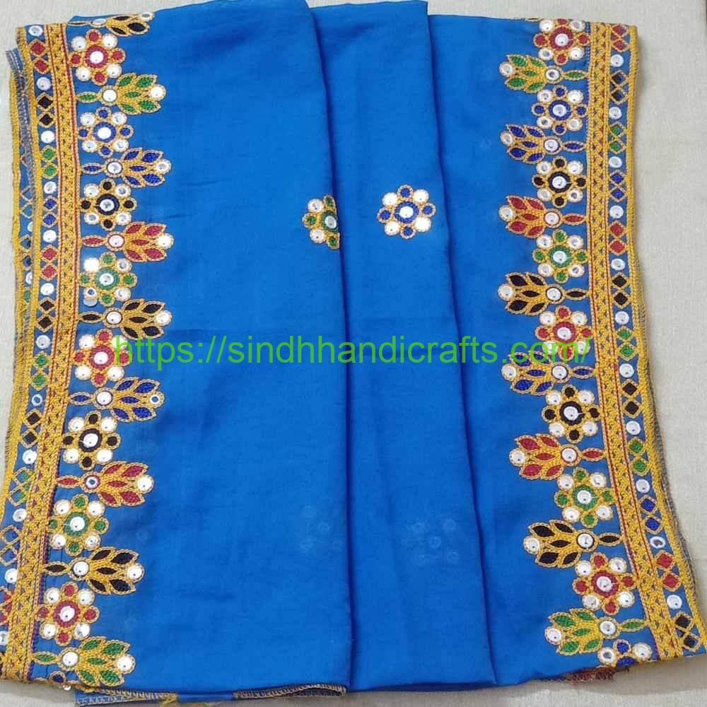 Aari work Dupatta 3b Trendy Aari Embroidery Dupatta Designs