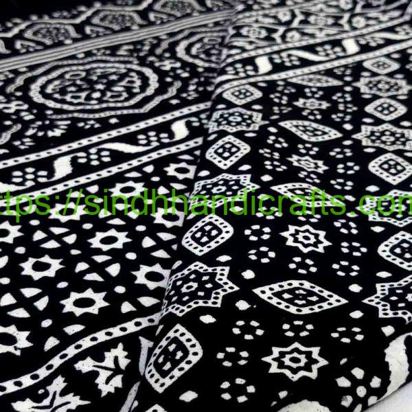 Black Ajrak Sindhi