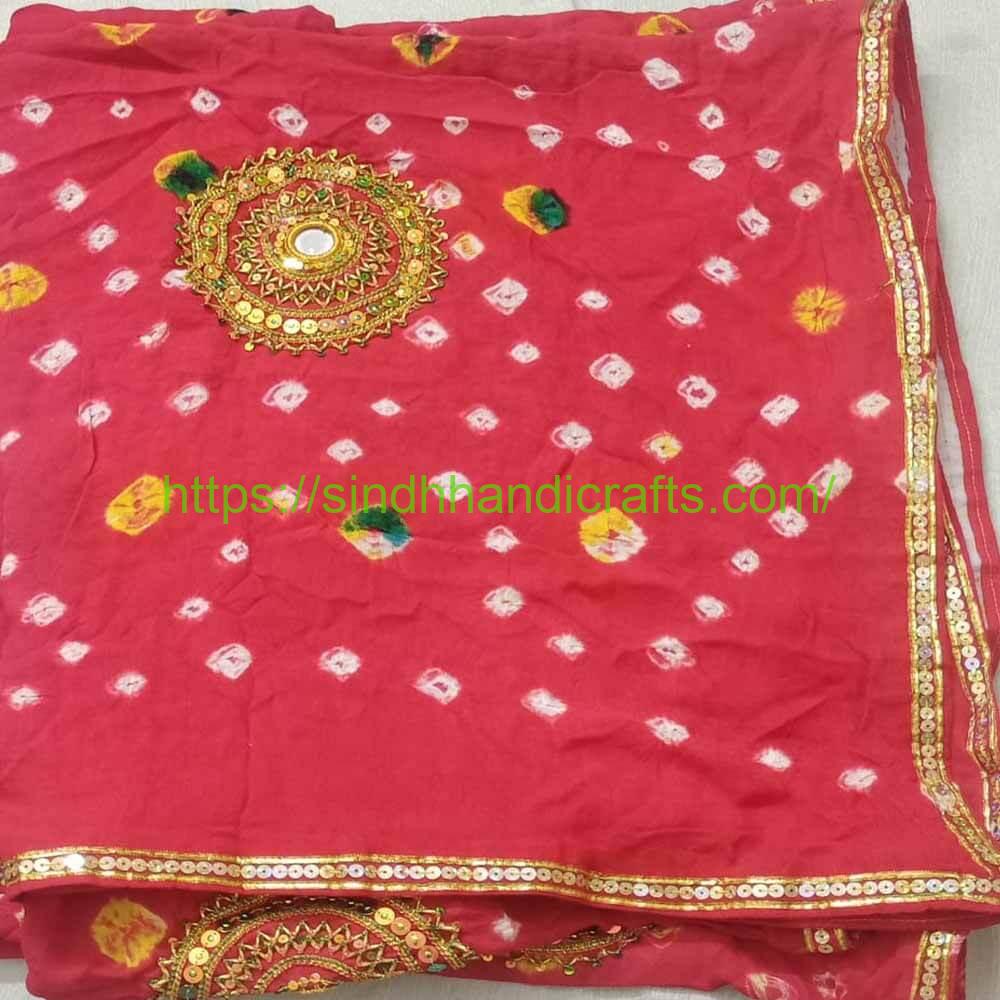 Chunri Dupatta 1b Classic Chunri Dupatta Design