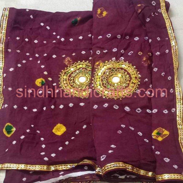 Sindhi Chunri Dupatta (Embroidered)