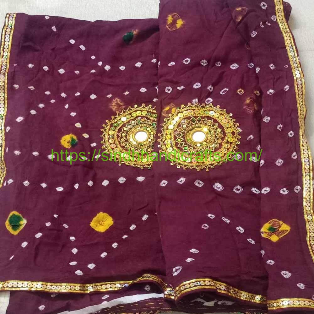Chunri Dupatta 2b Sindhi Chunri Dupatta (Embroidered)