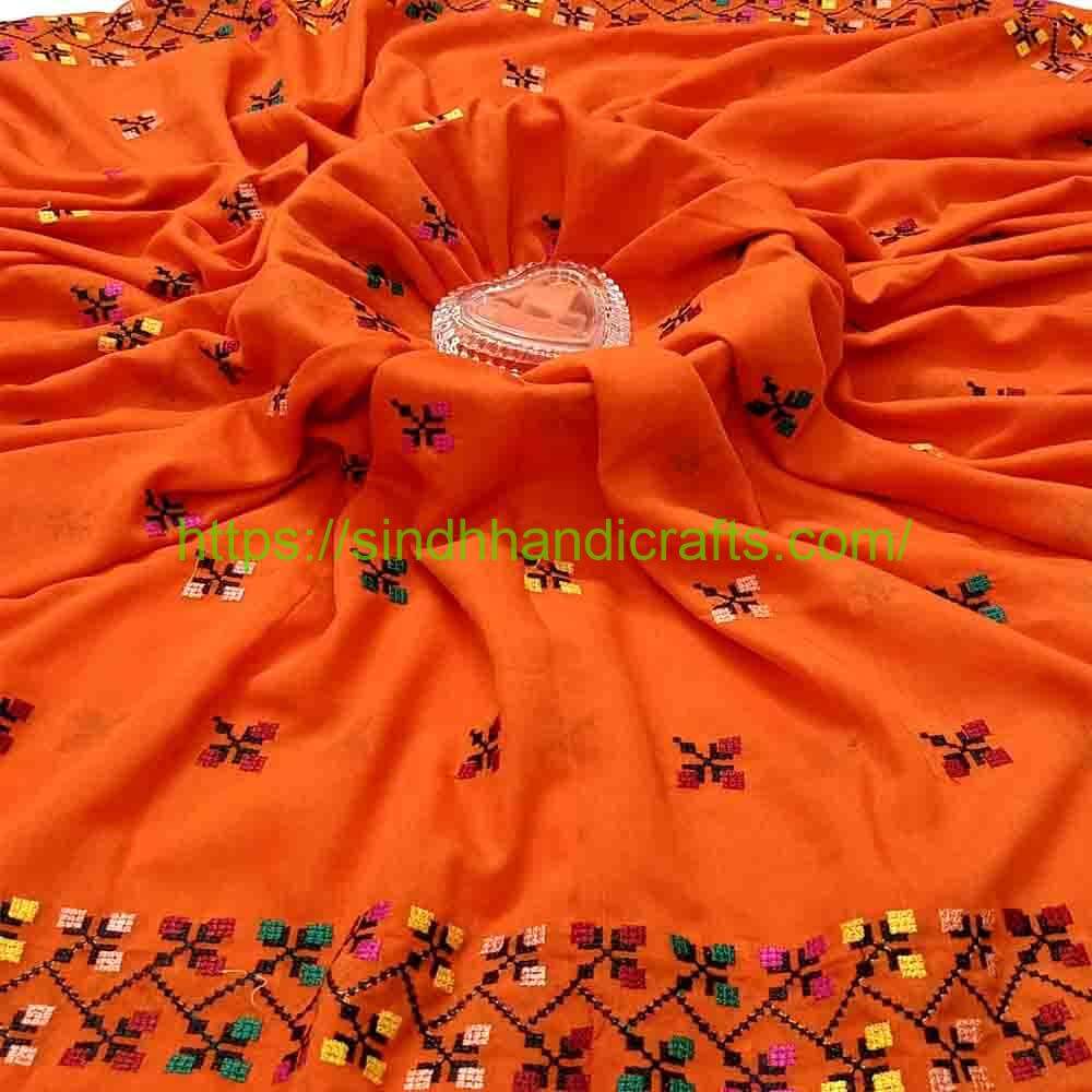 Cross Stitch Embroidered Chadar 16 Unique Girls Chadar