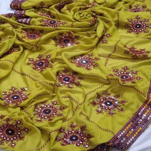 Hand Embroidery Chadar for ladies