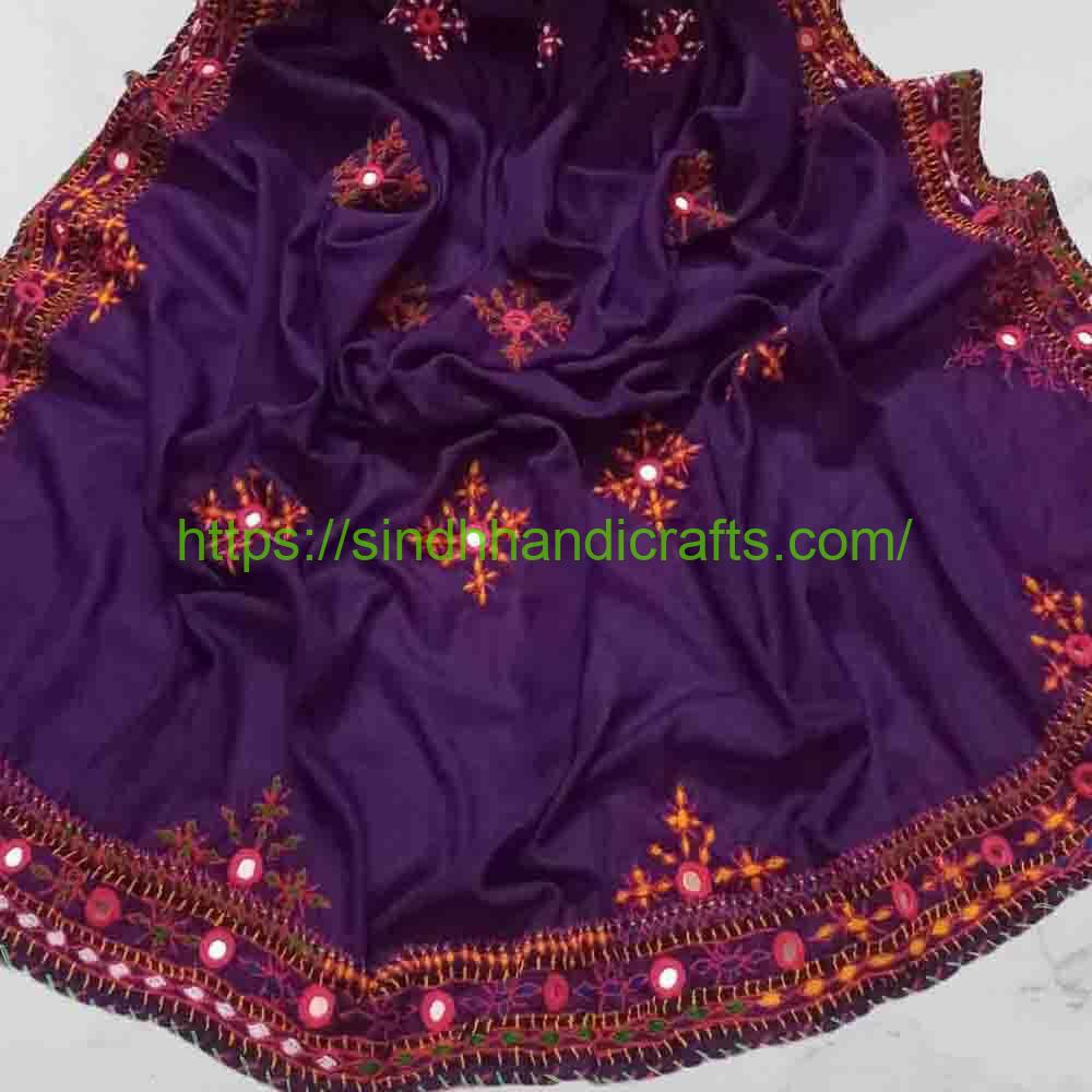 Hand Embroidered Chadar 22 Balochi Chadar Embroidery Design for Ladies
