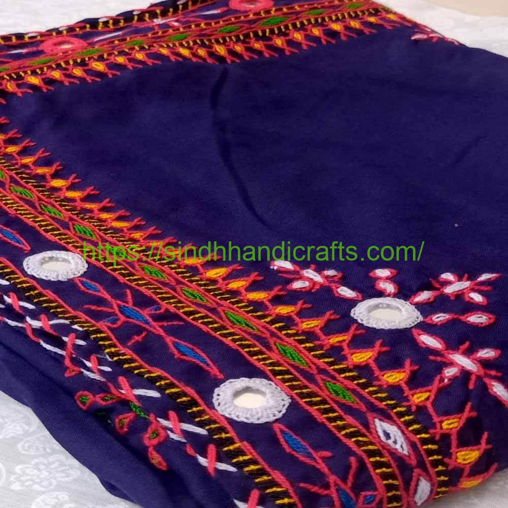 Hand Embroidered Chadar 22a Balochi Chadar Embroidery Design for Ladies