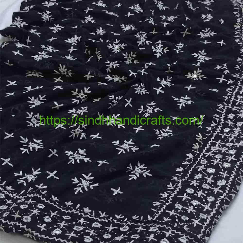 Hand Embroidered Chadar 36 Handmade Chadar for Women