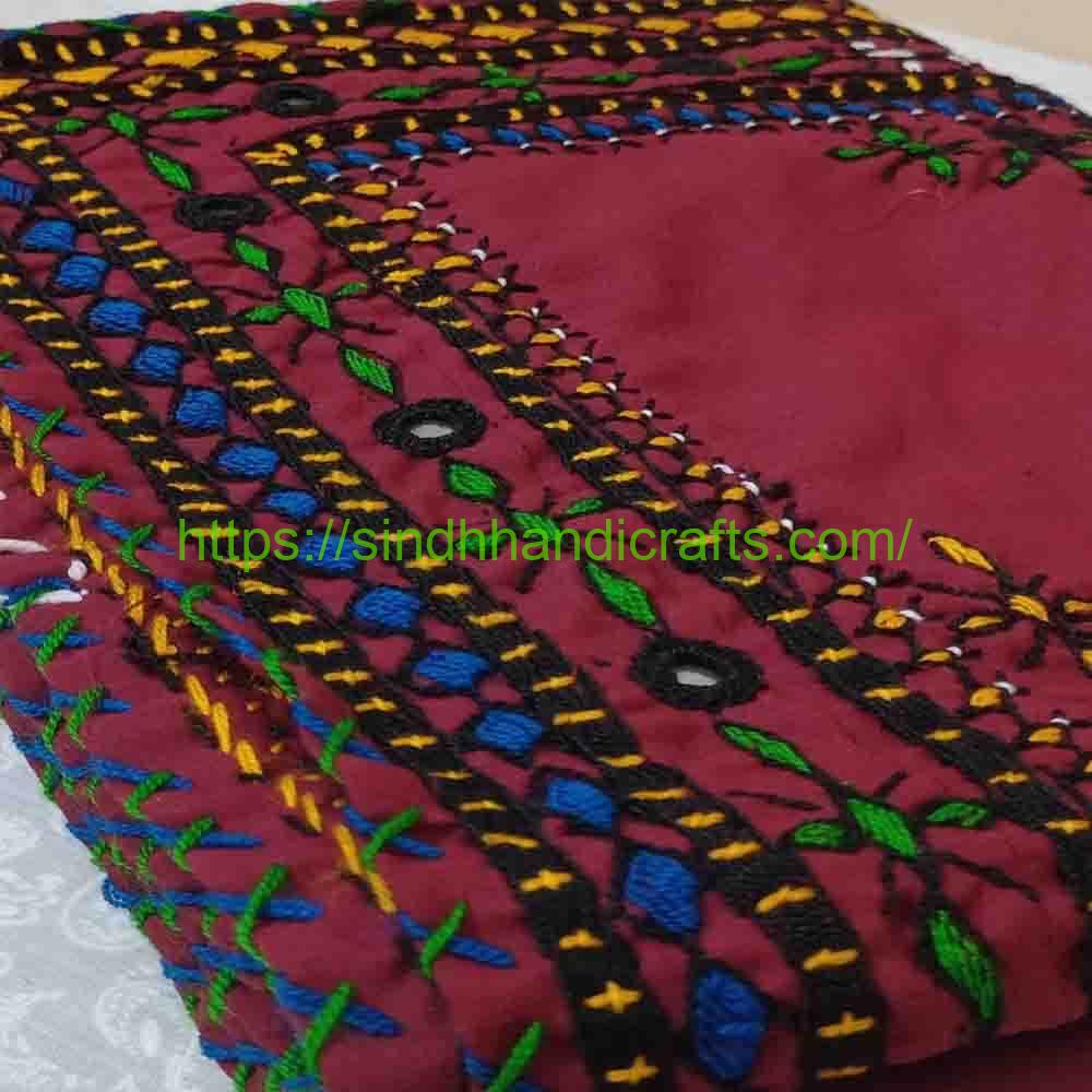 Hand Embroidered Chadar 42a Embroidery Balochi Chadar Design for Ladies