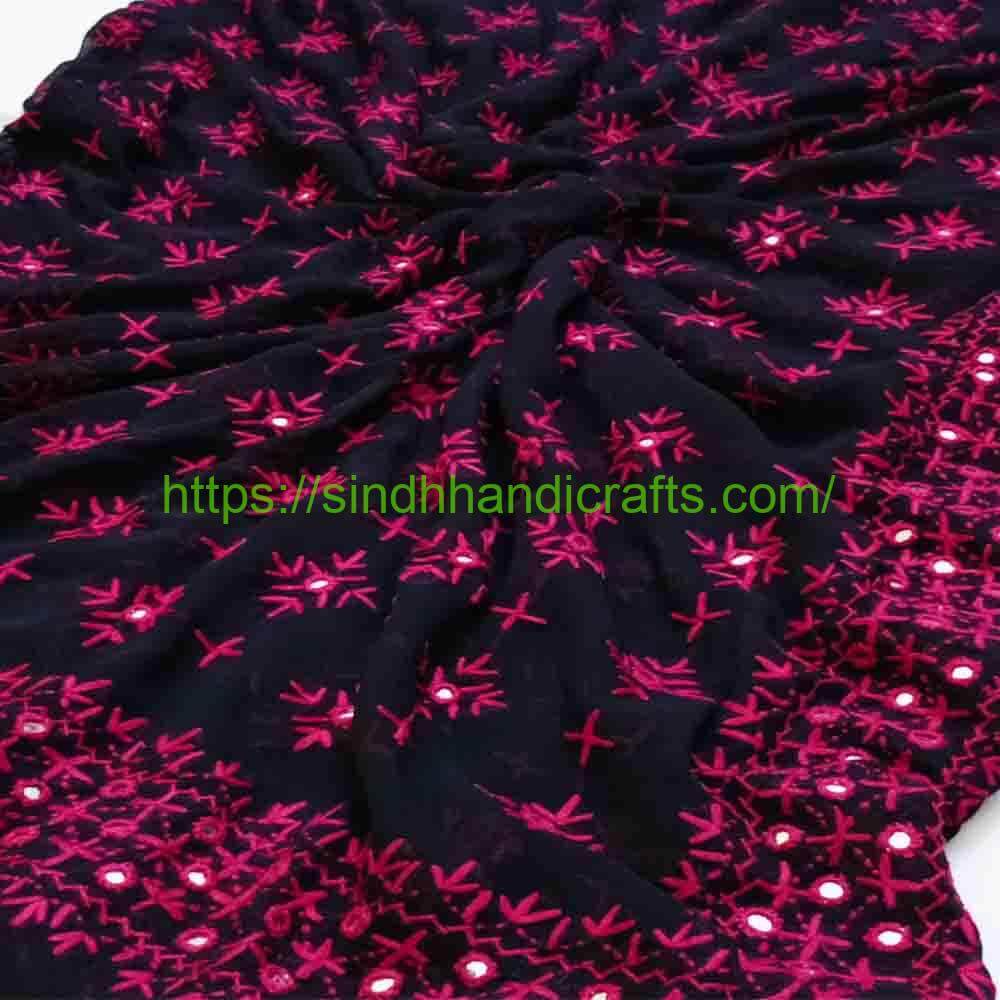 Hand Embroidered Chadar 70a Handmade Chadar Design for Women