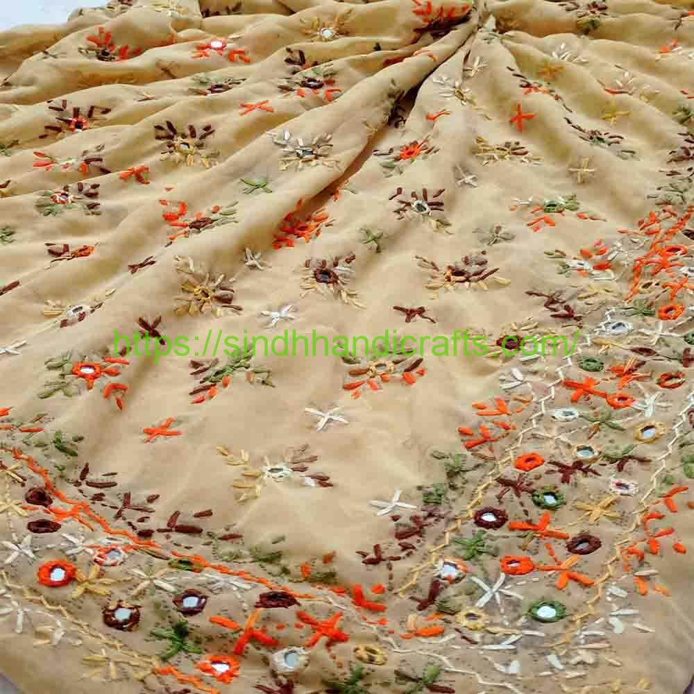 Hand Embroidered Chadar 79a Exclusive Hand Embroidered Chadar