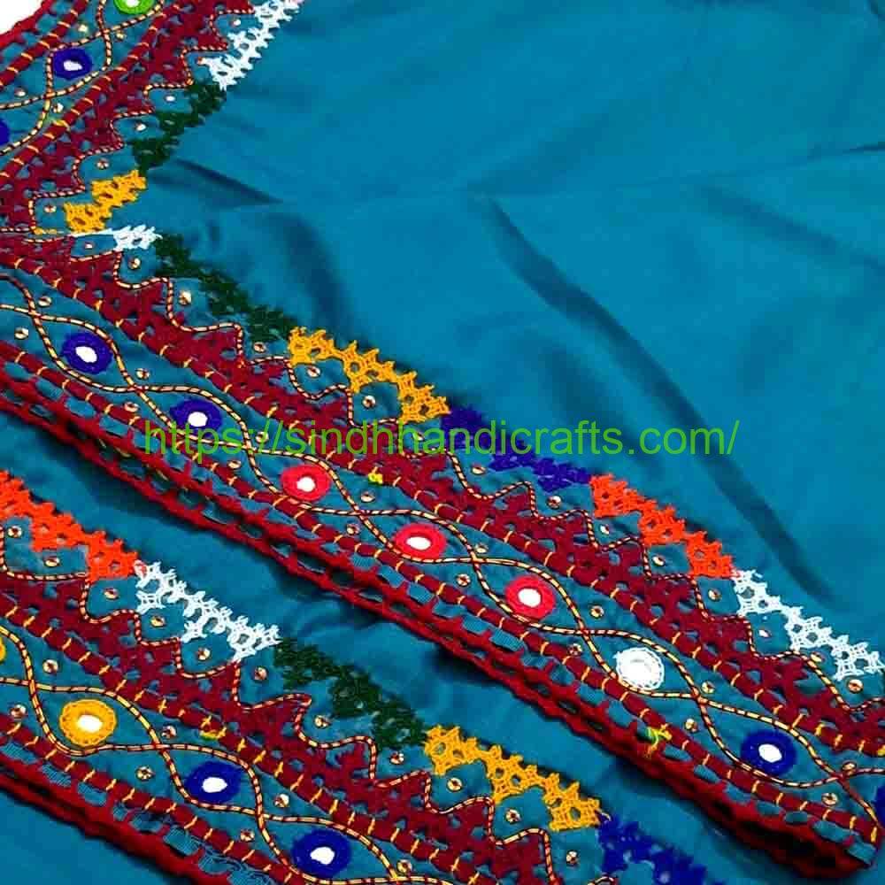 Hand Embroidered Chadar 80a Hand Embroidered Girls chadar