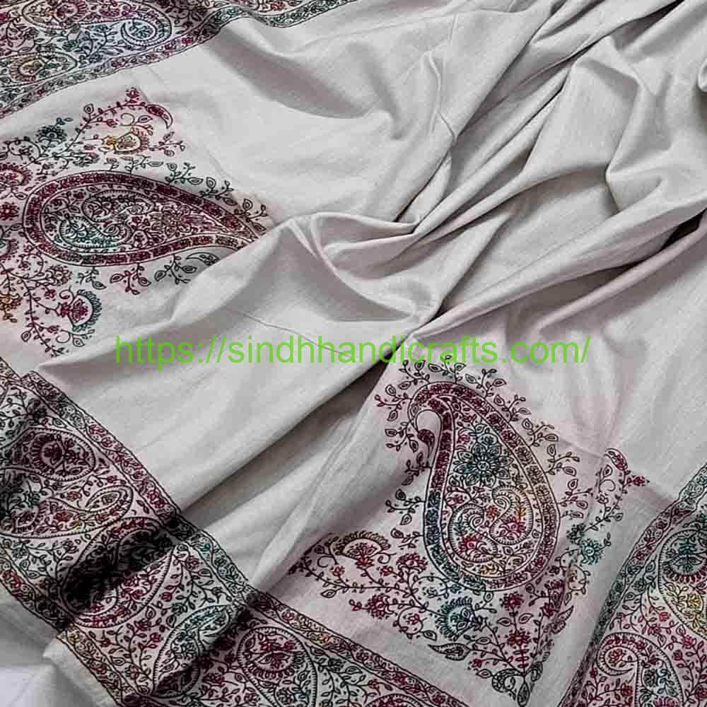 Hand Embroidered Chadar 90a Handmade Chadar design