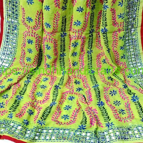 Traditional Phulkari Dupatta