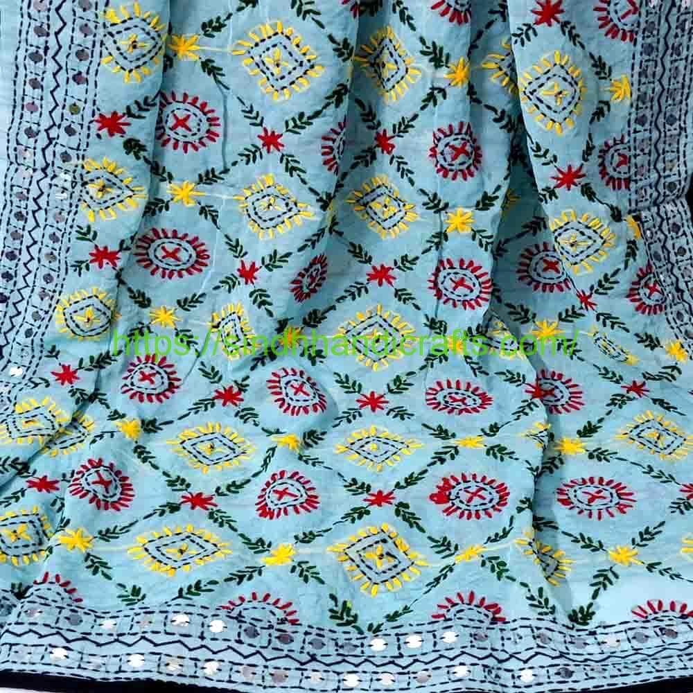 Handmade Phulkari Dupatta 11b Latest Phulkari Dupatta Design