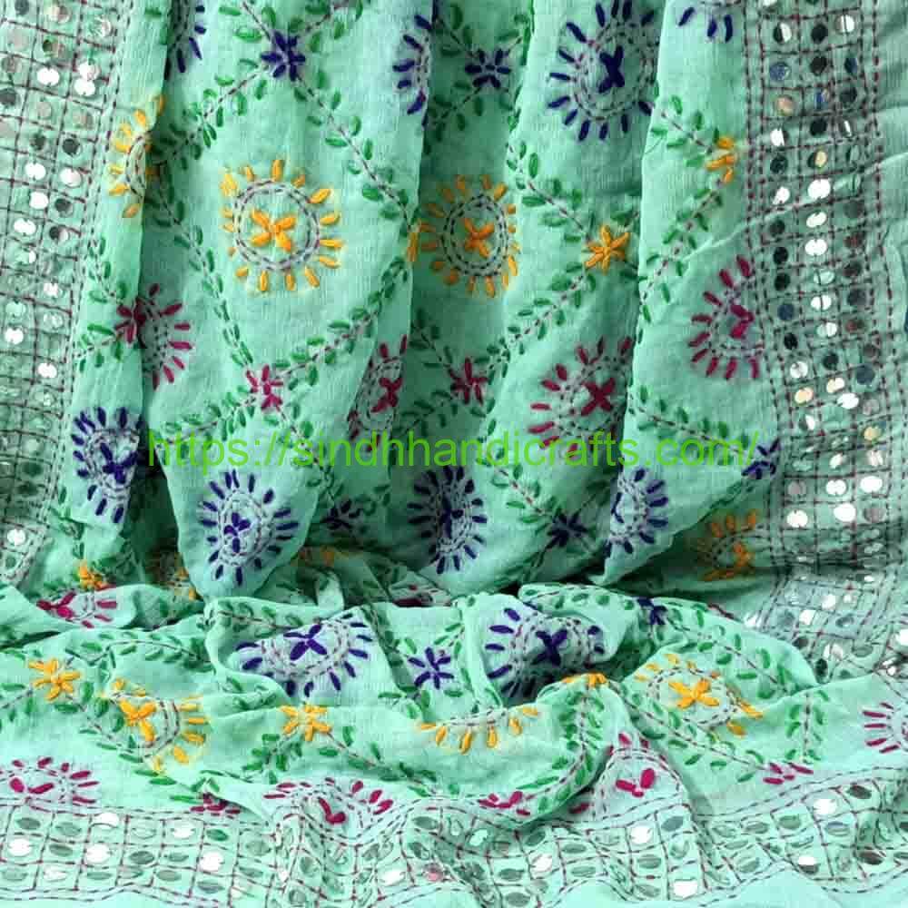 Handmade Phulkari Dupatta 14b Traditional Phulkari Dupatta