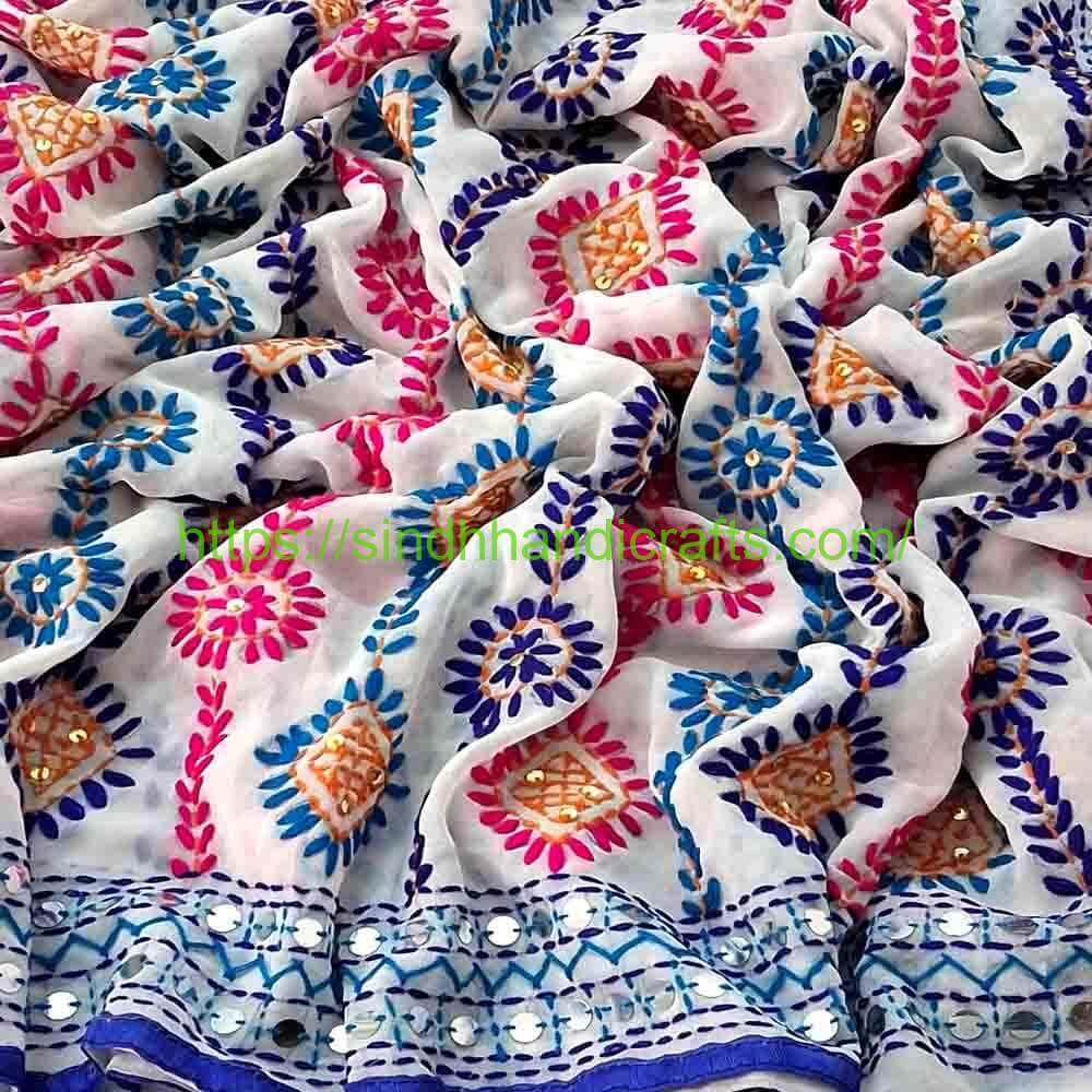 Handmade Phulkari Dupatta 17a 1 Phulkari Dupatta Design