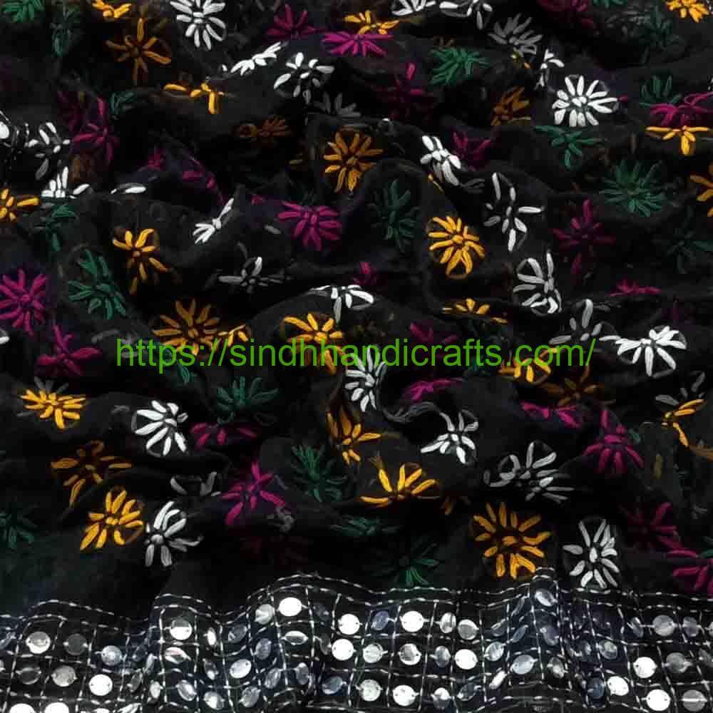 Handmade Phulkari Dupatta 17a Hand Embroidery Phulkari Dupatta Design