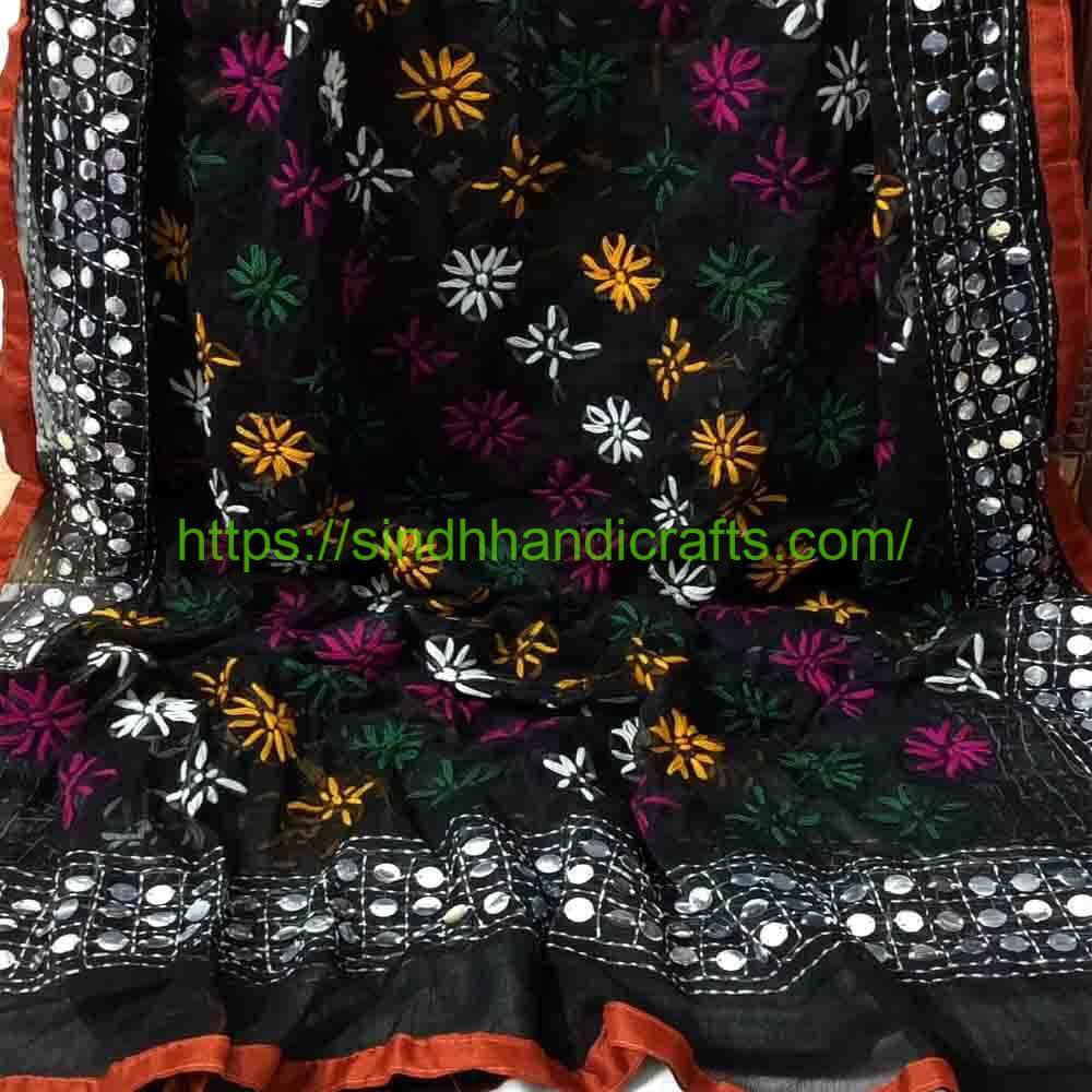 Handmade Phulkari Dupatta 17b Hand Embroidery Phulkari Dupatta Design