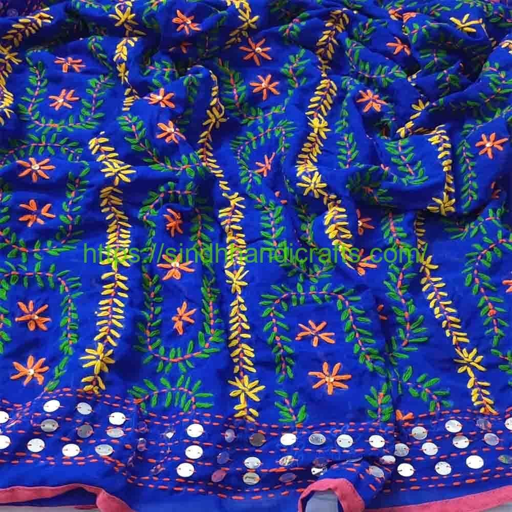 Handmade Phulkari Dupatta 8a Hand Embroidery Phulkari Dupatta Design