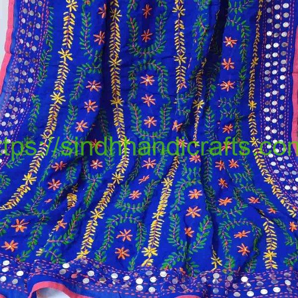 Hand Embroidery Phulkari Dupatta Design