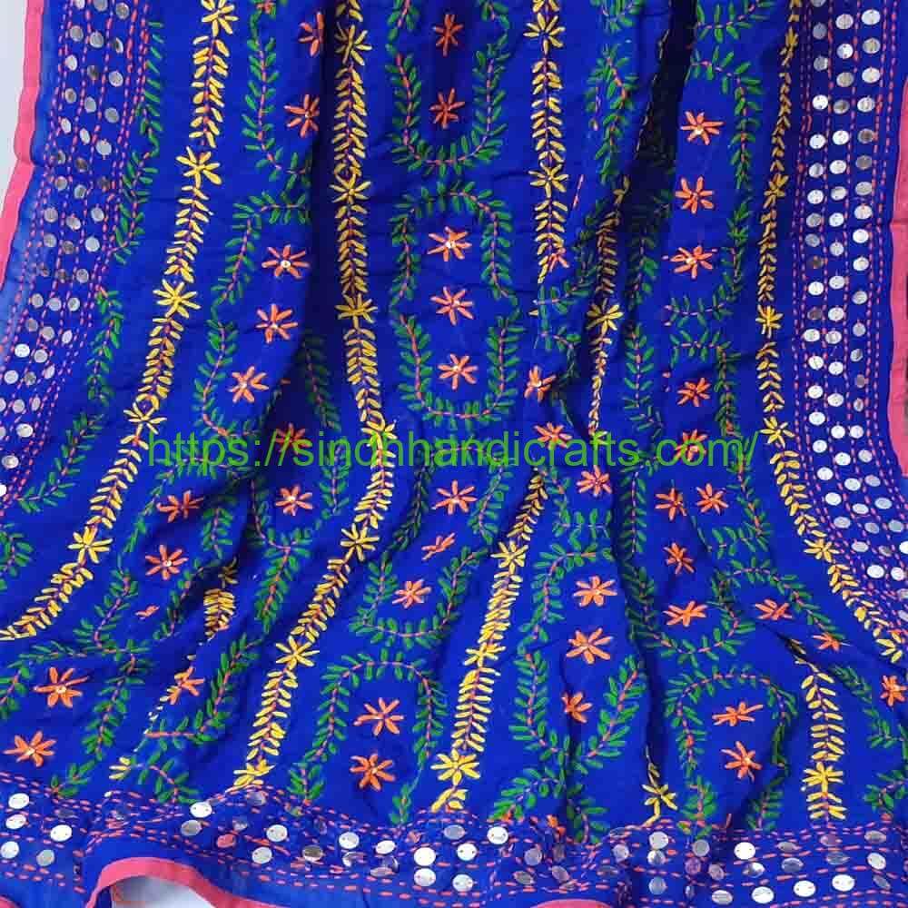 Handmade Phulkari Dupatta 8b Hand Embroidery Phulkari Dupatta Design
