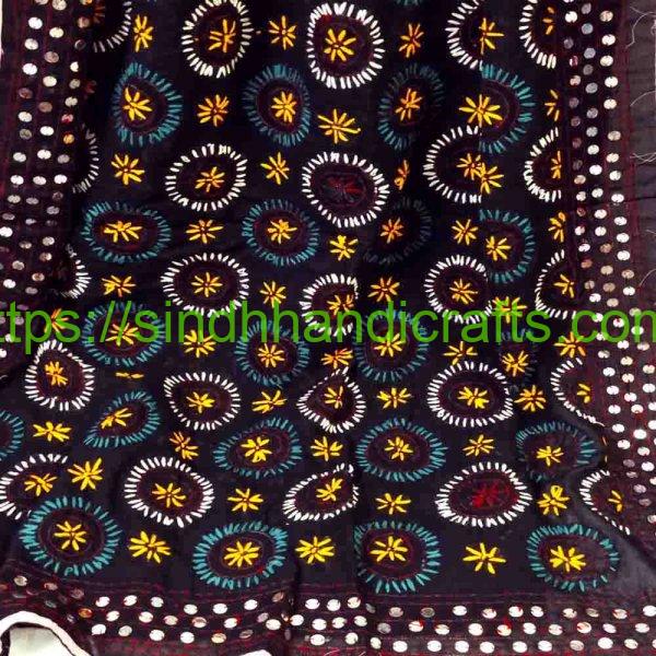 Classic Black Phulkari Dupatta