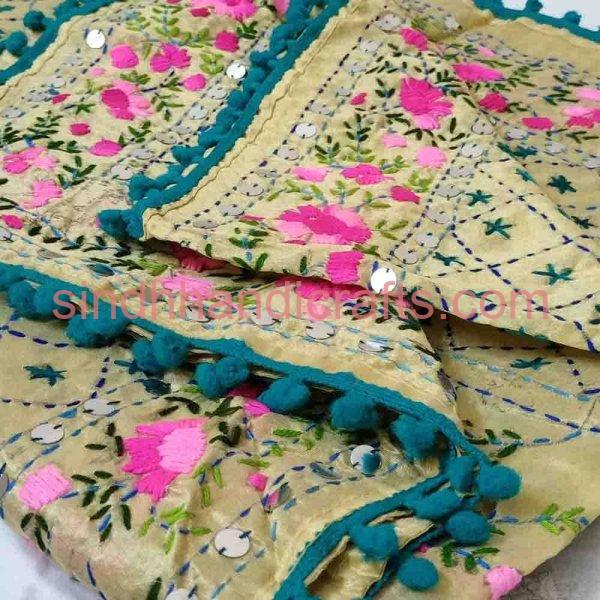 Charming Organza Dupatta with Embroidery