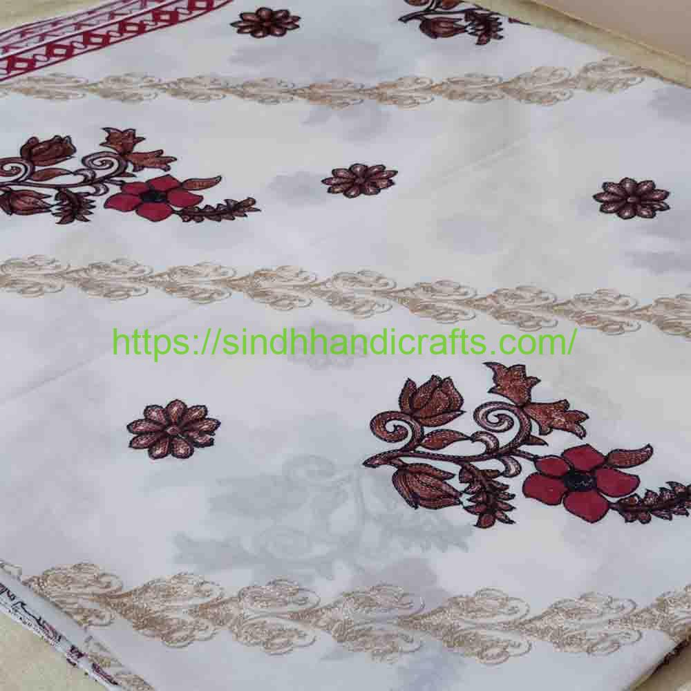 Jaal Work Embroidered Chadar 2b Jaal Work Chadar Design for Ladies