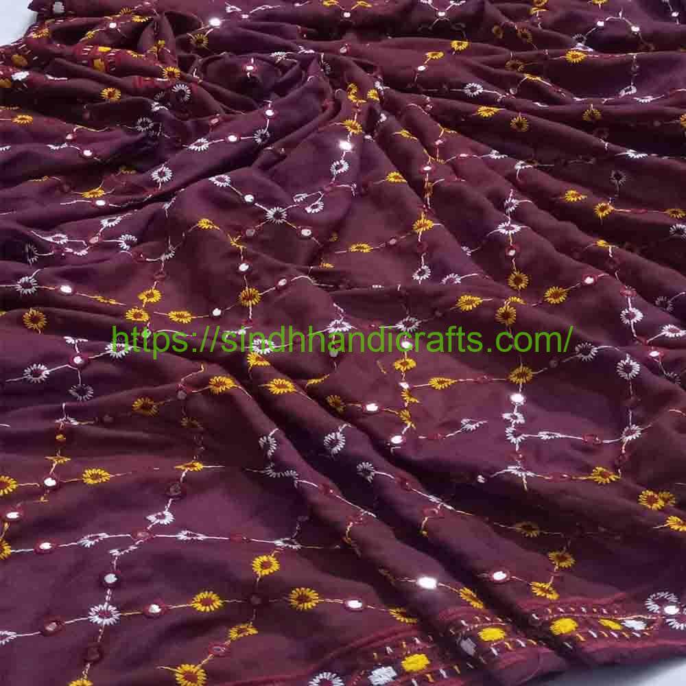 Jaal Work Embroidered Chadar 4b Impressive Chadar for Women