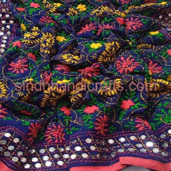 Hand Embroidery Phulkari Dupatta Design