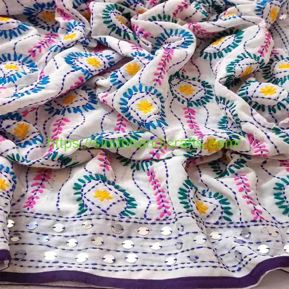 Phulkari Dupatta 8a Phulkari Dupatta Design