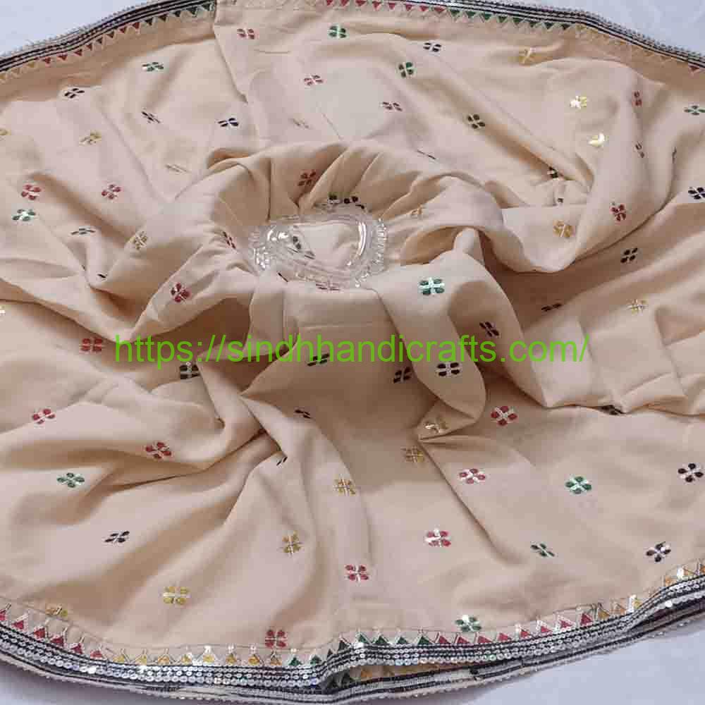 Sequence work Embroidered Chadar 15 Sindhi Chadar