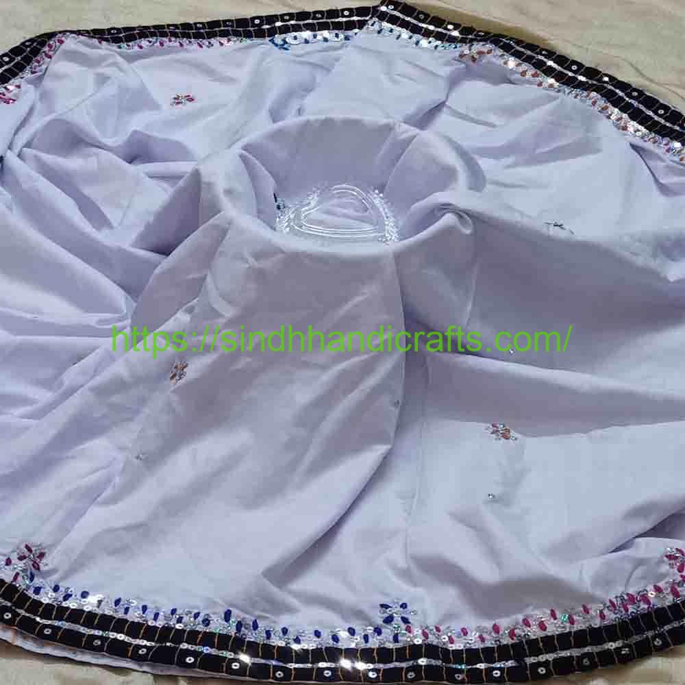 Sequence work Embroidered Chadar 7a 1 Cultured Sindhi Chadar for Women