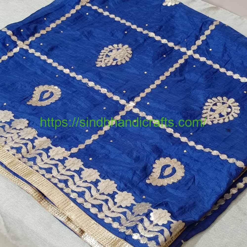 Silk Dupatta 1b Elegant Jacquard Silk Dupatta
