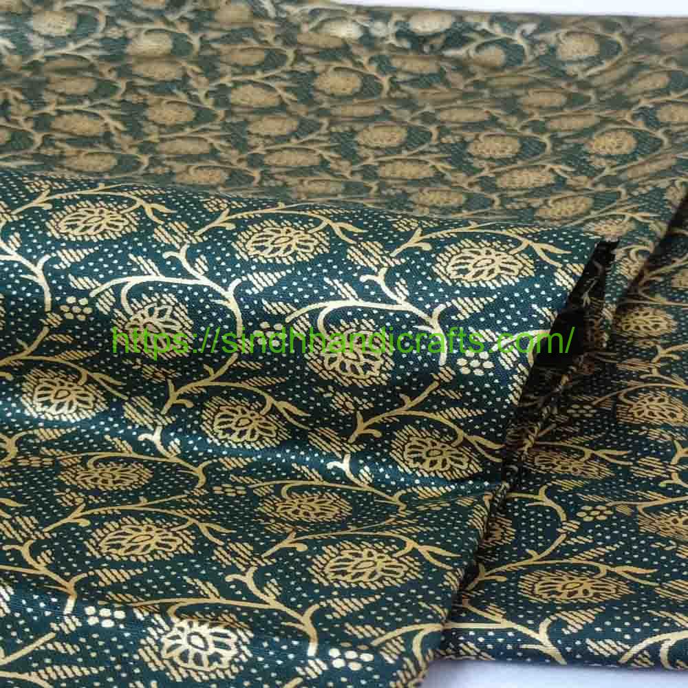 1pc Lawn Block Print 5 1 Hand Block Dress Pattern