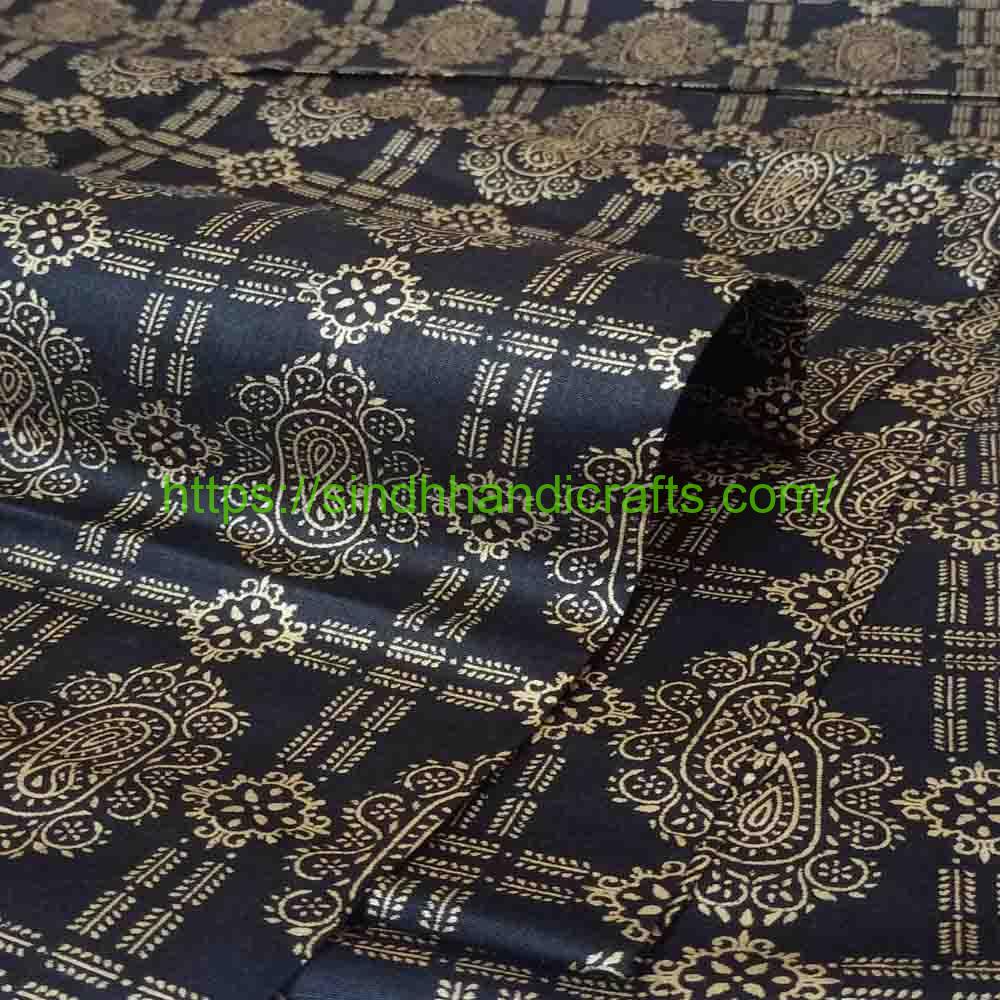 1pc Lawn Block Print 7 1 Hand Block Dress Design