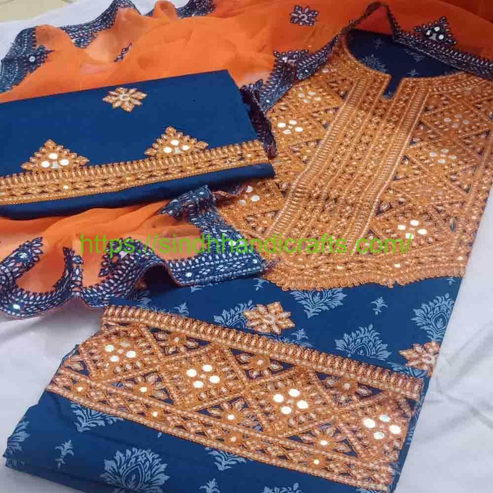 3 Piece Embroidered Dress for Women 13 Beautiful Ladies Embroidery Dress Designs in Pakistan