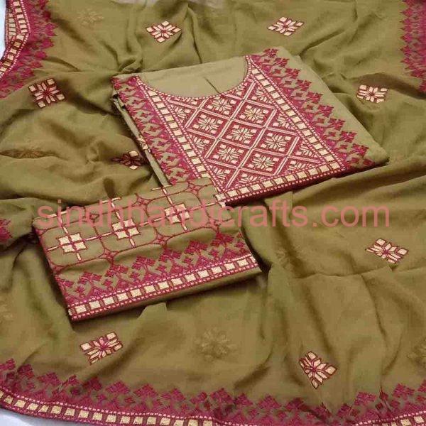 Sindhi Embroidery Dress (Aari Work) for Women