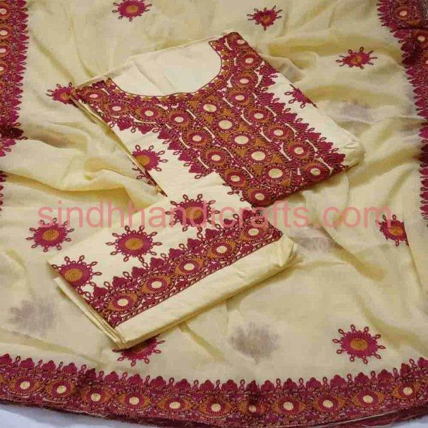 Aari Work Embroidery Suit for Women