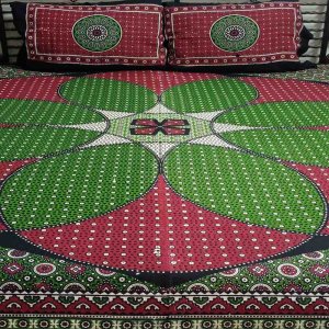 Ajrak Bed Sheet Design