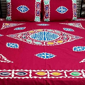Applique Bedsheet Design