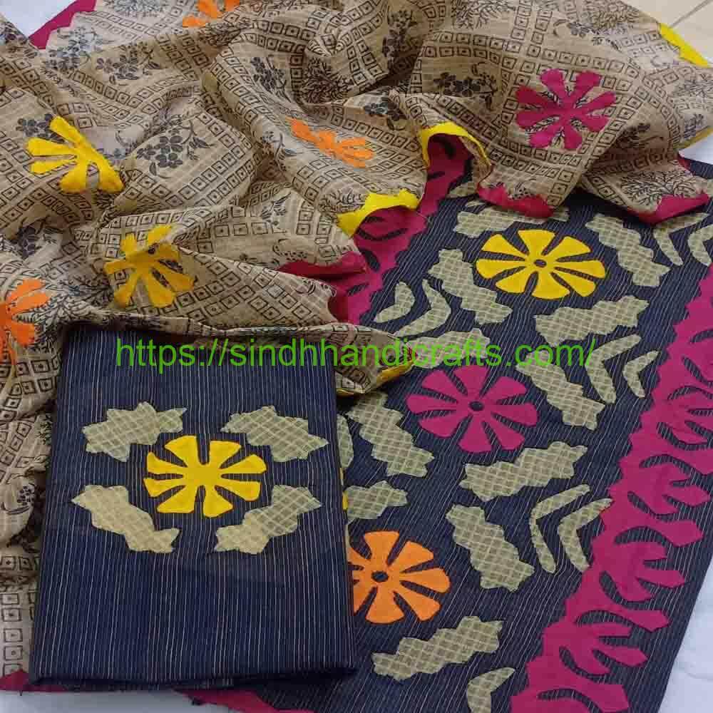 Applique Work Dress 9 Applic Dress for Women