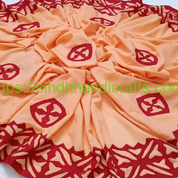 Stylish applique dupatta