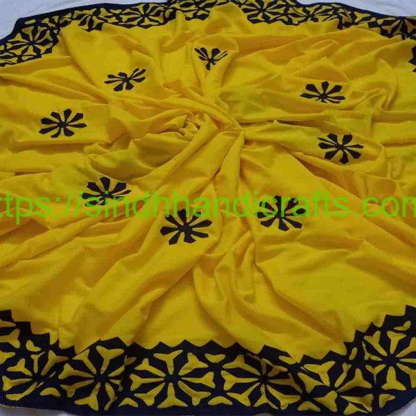 Stylish Dupatta Design with applique work