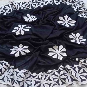 Attractive Black Dupatta