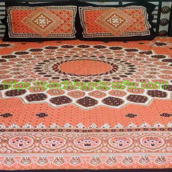 Block Print Bed Sheet 12a Cotton Bed Sheet Design