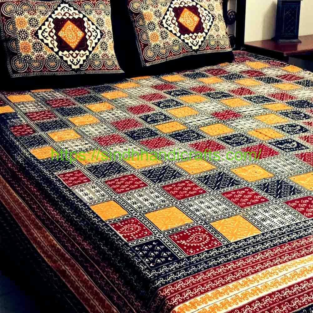 Block Print Bed Sheet 18b Trendy bed sheets with block print