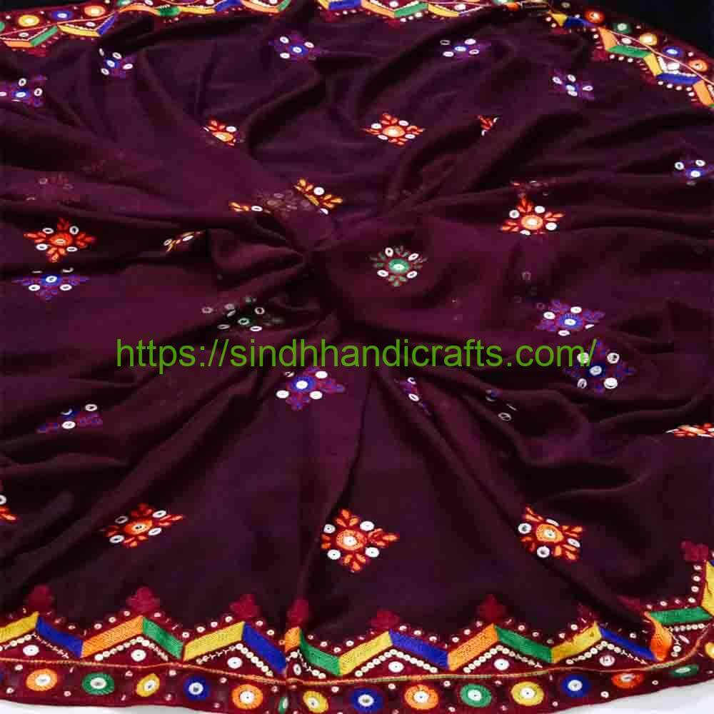 Crinkle Chiffon Embroidered Dupatta 2a Colorful Crinkle Dupatta