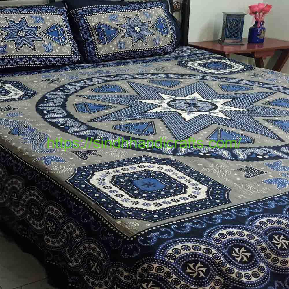 Floral Block Print Bed Sheet 2b Fancy Bed Sheets Design