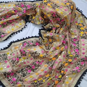 Superb Organza Embroidered Dupatta